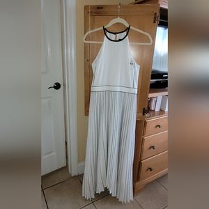 woman dress banana republic